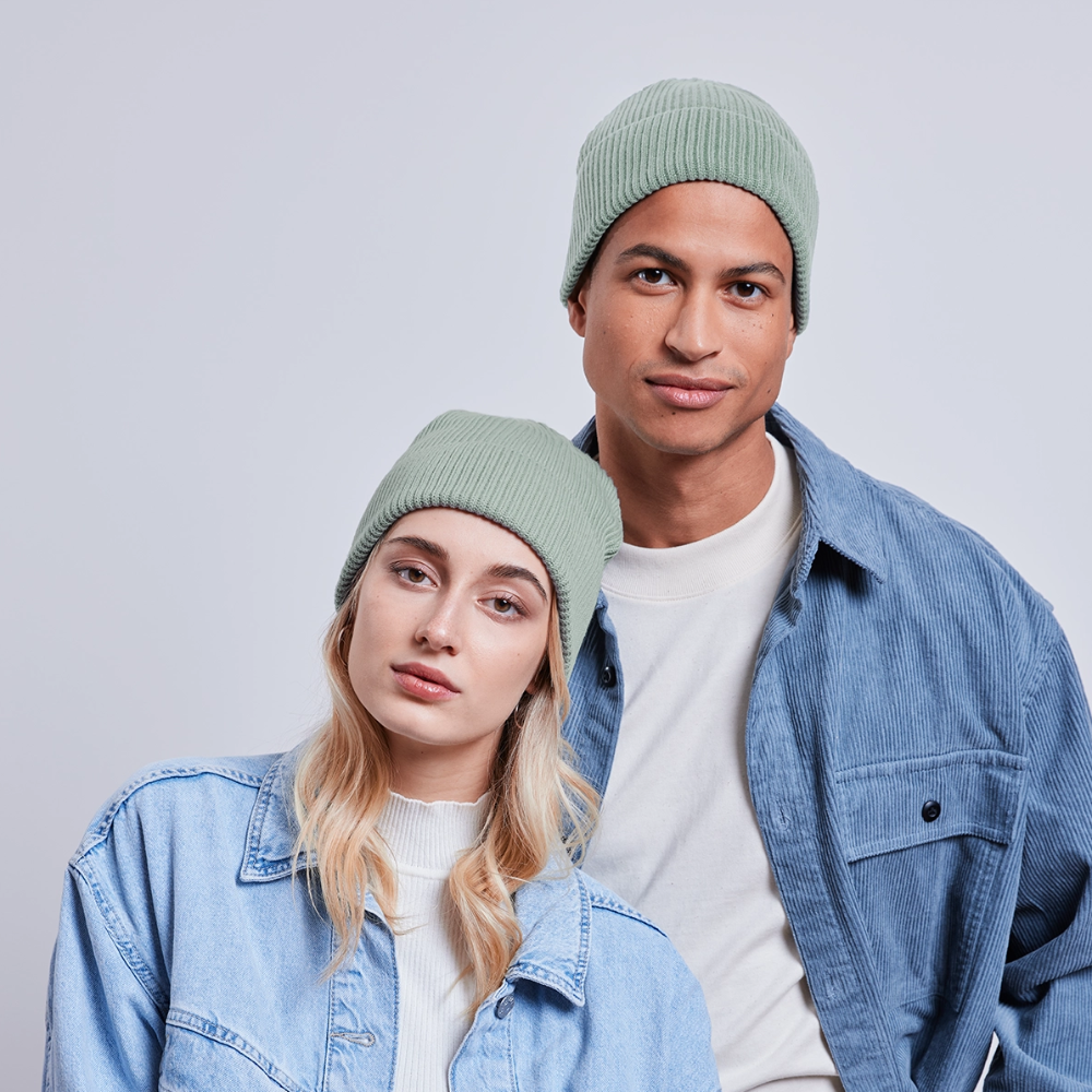 Stanley/Stella Unisex Organic FISHERMAN BEANIE - aloe