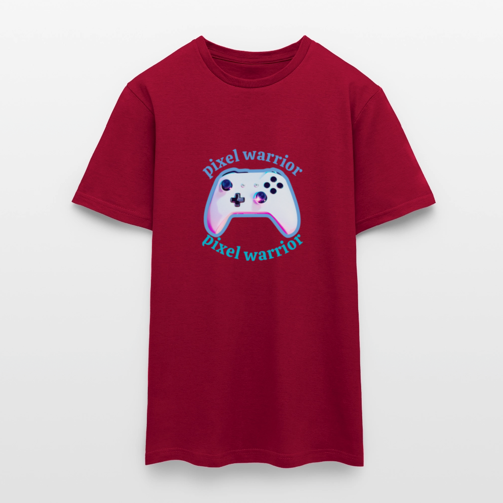 Men's T-Shirt PIXEL - brick red