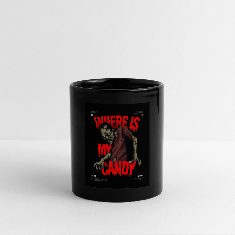 Full Colour Mug WHERE IS MY - black