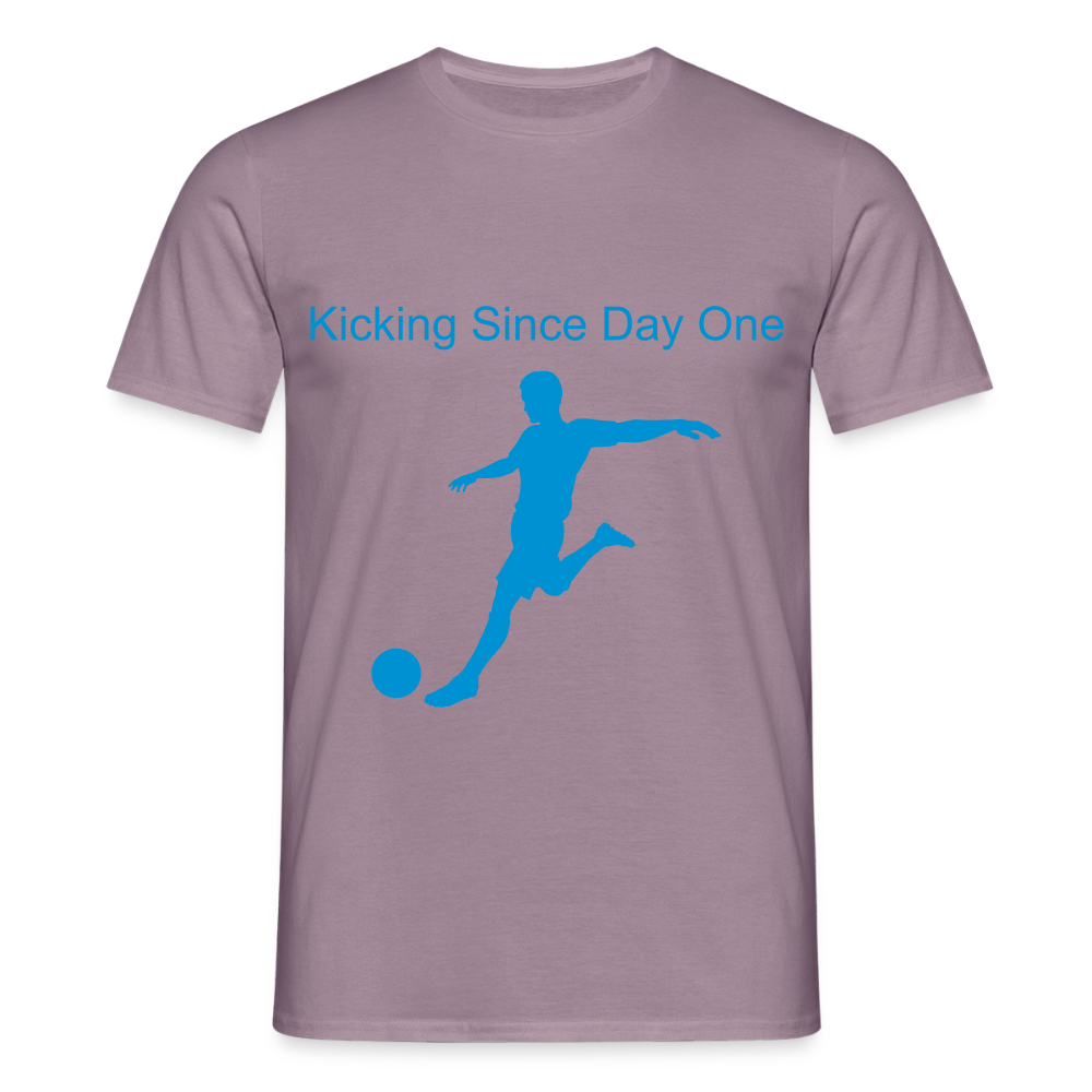 Men's T-Shirt - purple-grey 