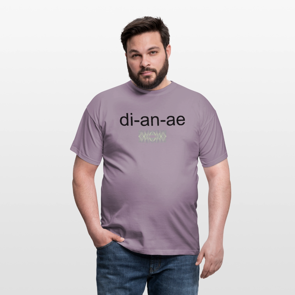 Men's T-Shirt DNA - purple-grey 