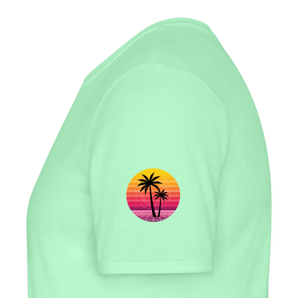 Men's T-Shirt beach - mint green