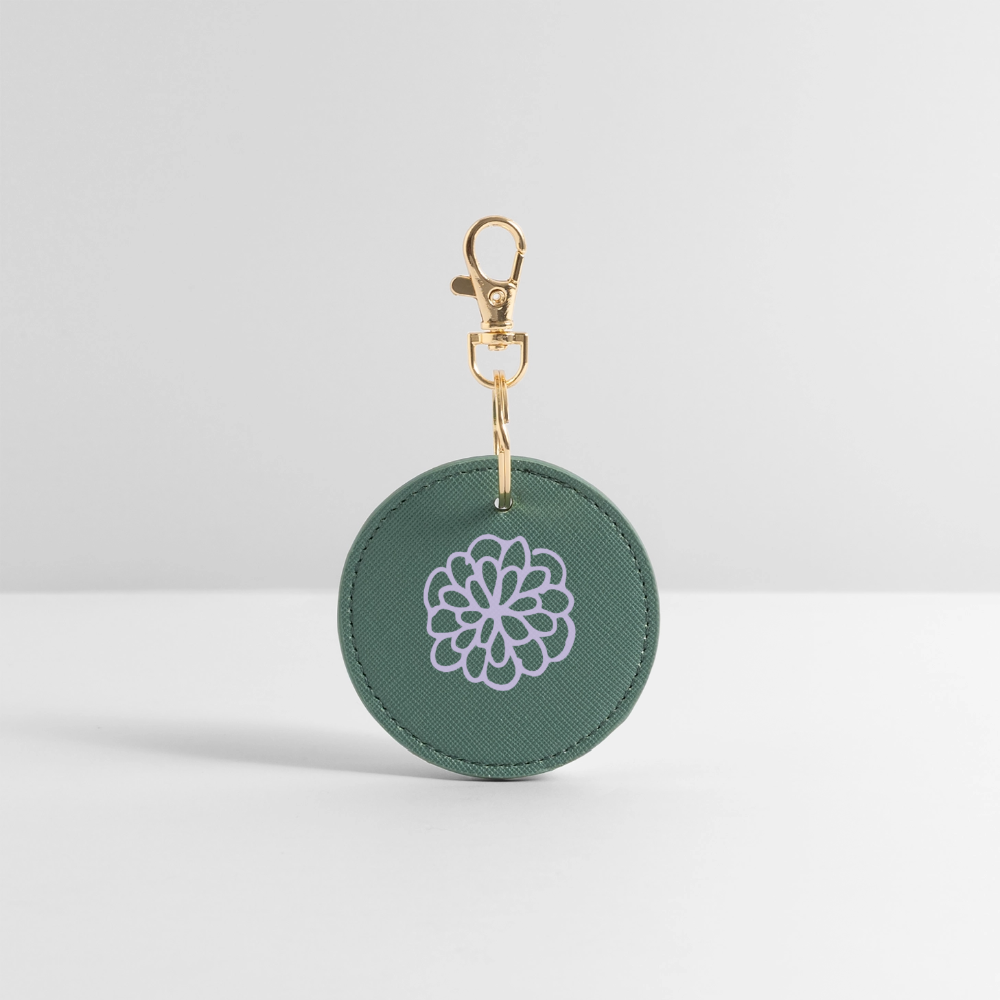 BOUTIQUE Keyring BLOSSOMS - evergreen