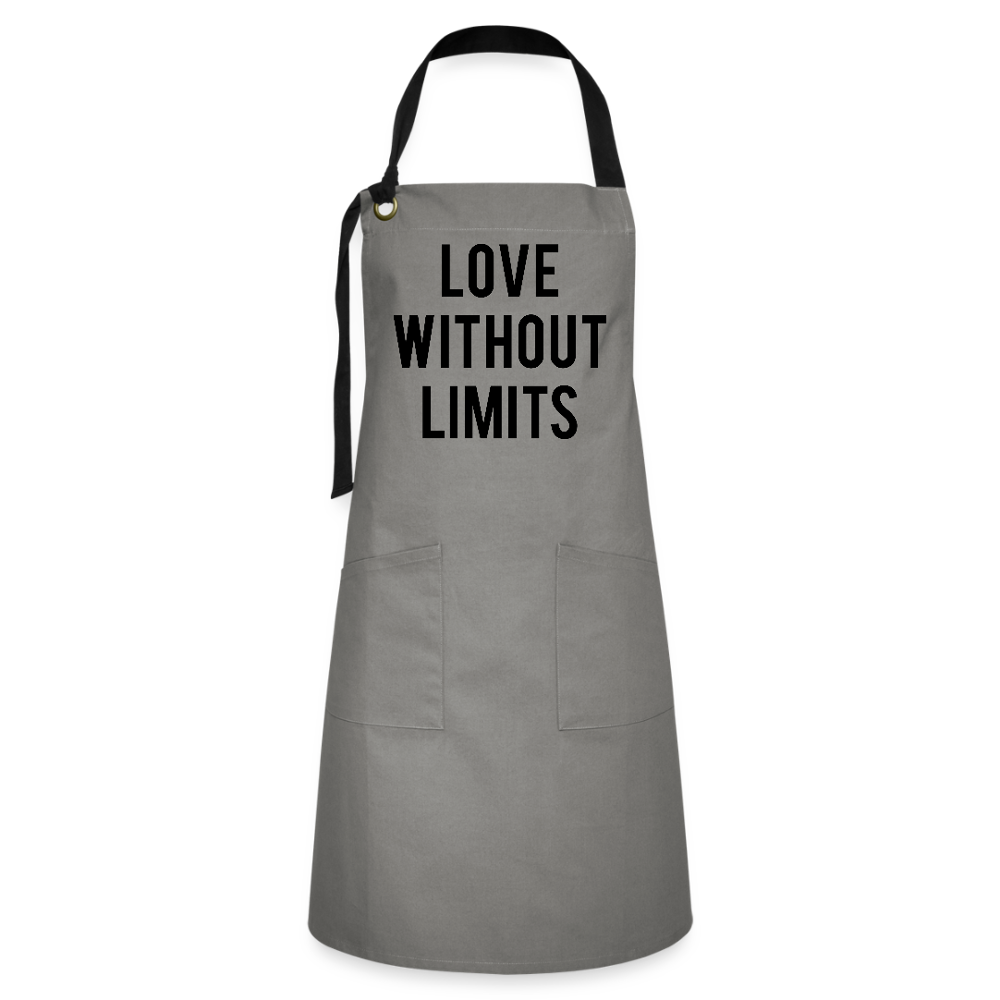 Artisan Apron - grey/black