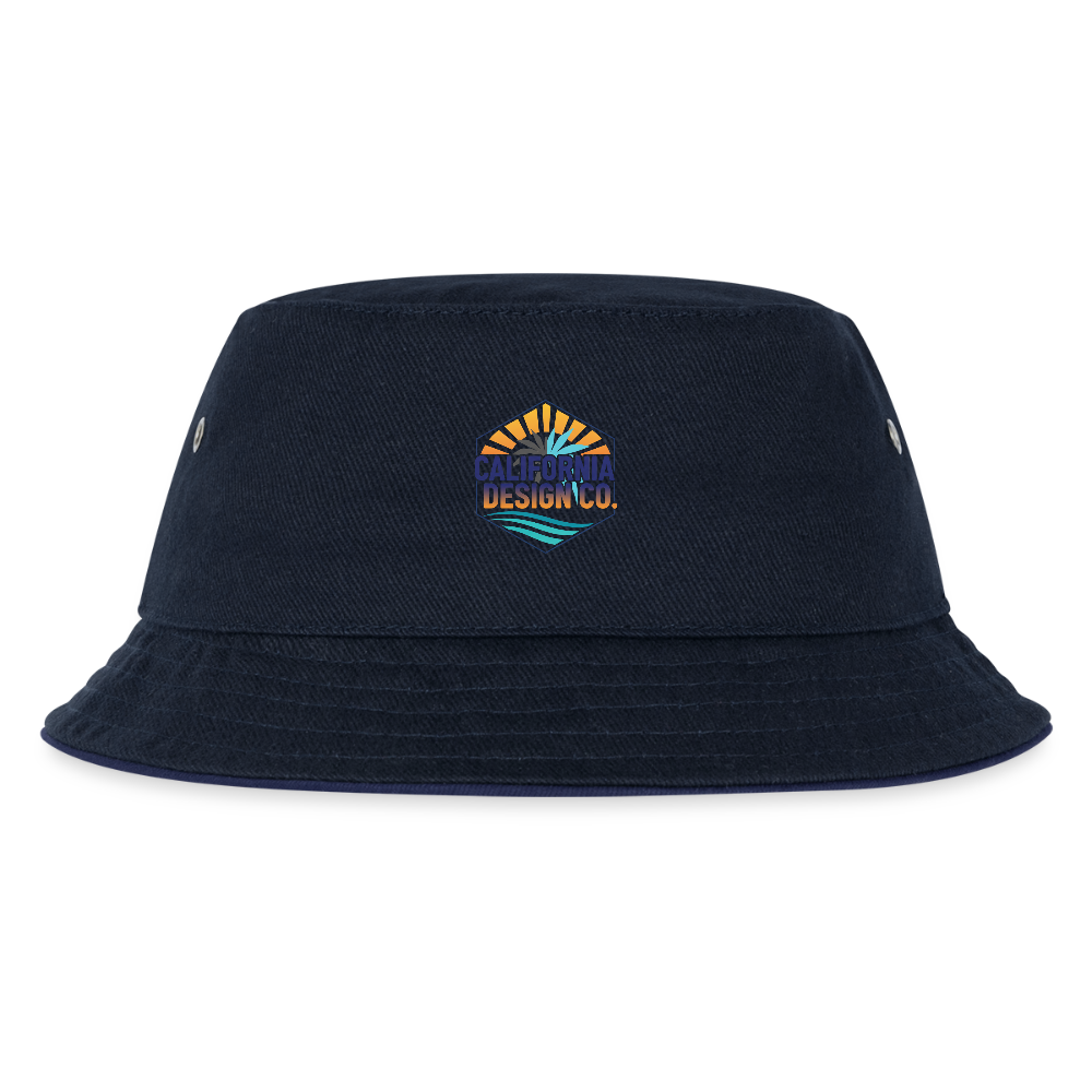Kids’ Bucket Hat cali - navy/navy