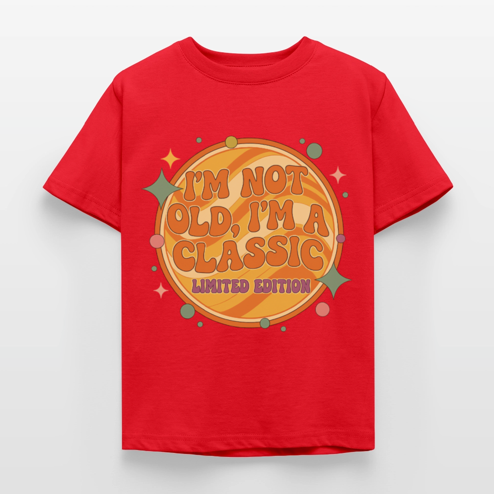 Kids' T-Shirt IM NOT - red
