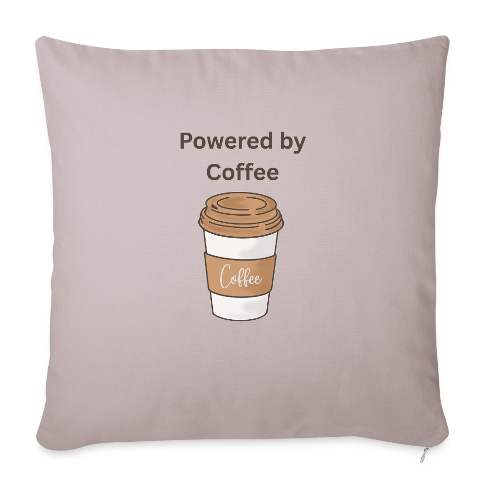 Sofa pillowcase 17,3'' x 17,3'' (45 x 45 cm) COFFEE - light taupe
