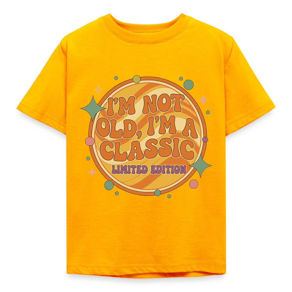 Kids' T-Shirt IM NOT - gold