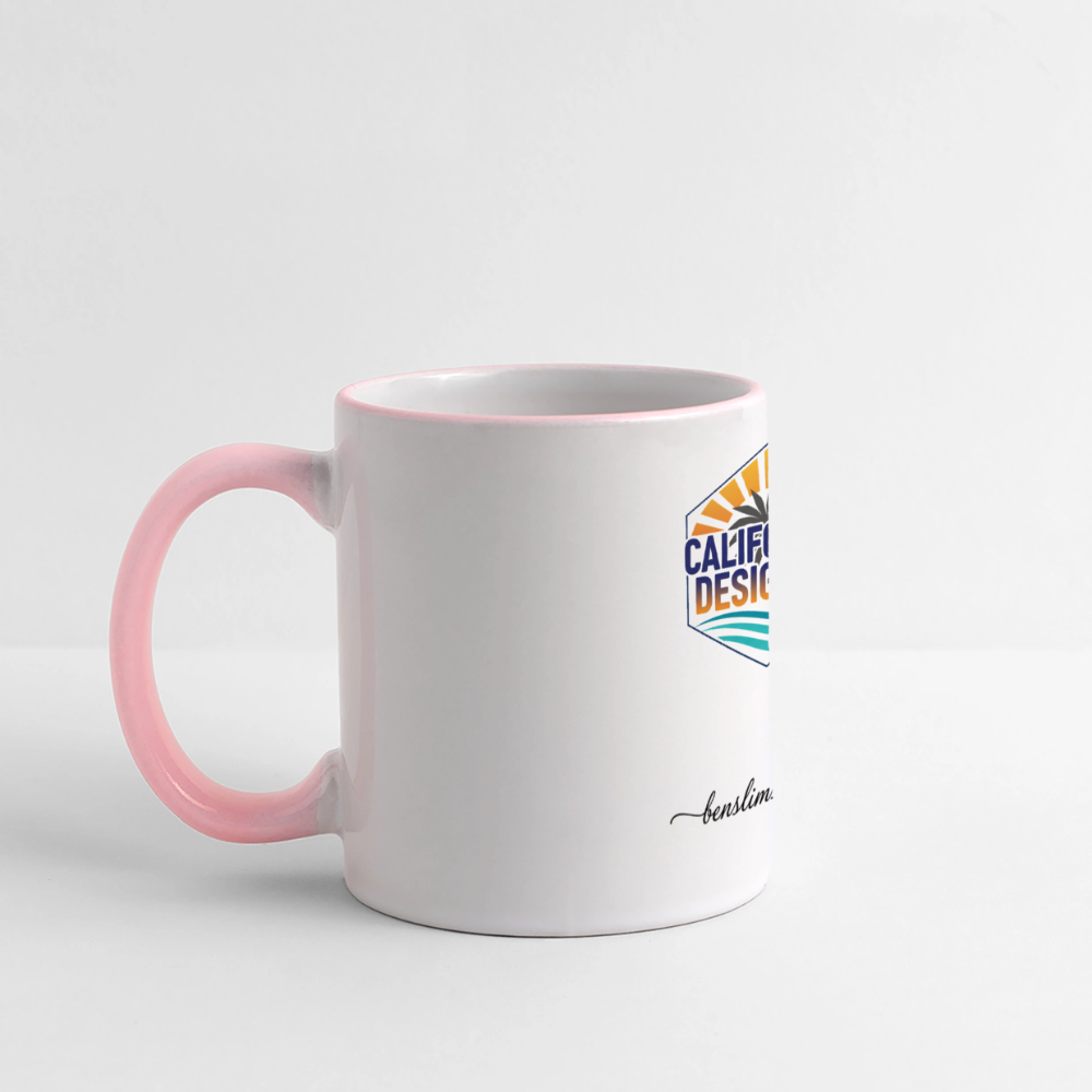 Panoramic Mug - white/pink