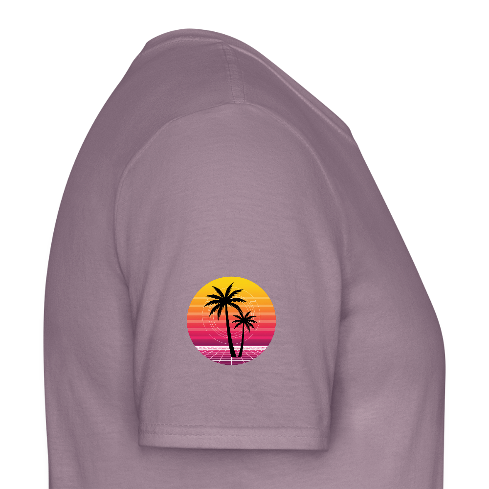 Men's T-Shirt beach - purple-grey 