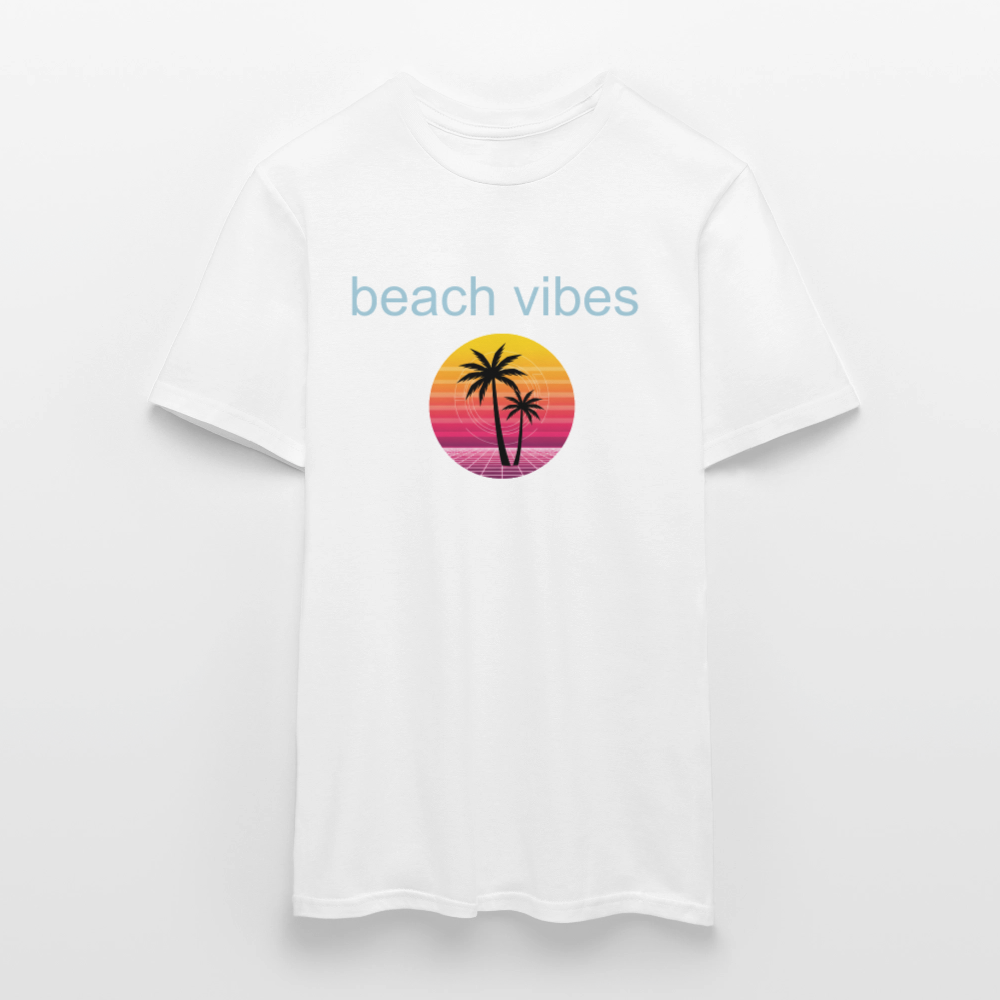 Men's T-Shirt beach - white
