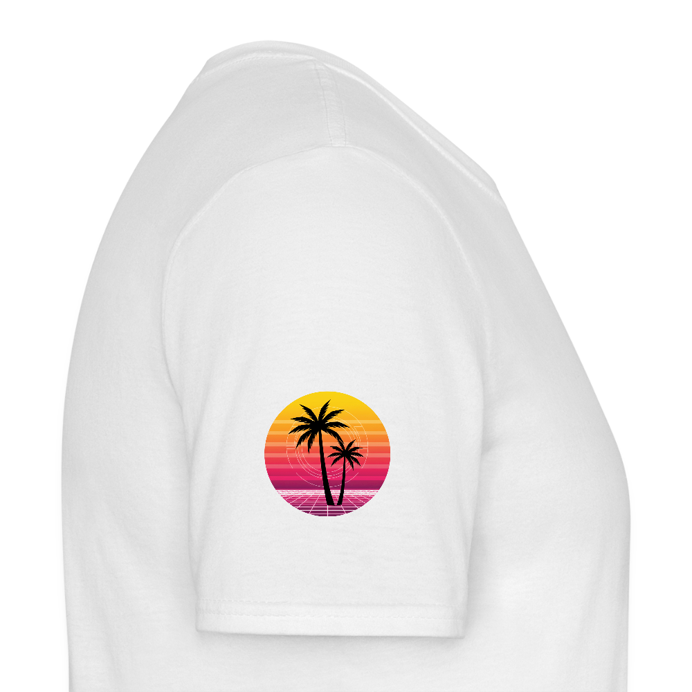 Men's T-Shirt beach - white