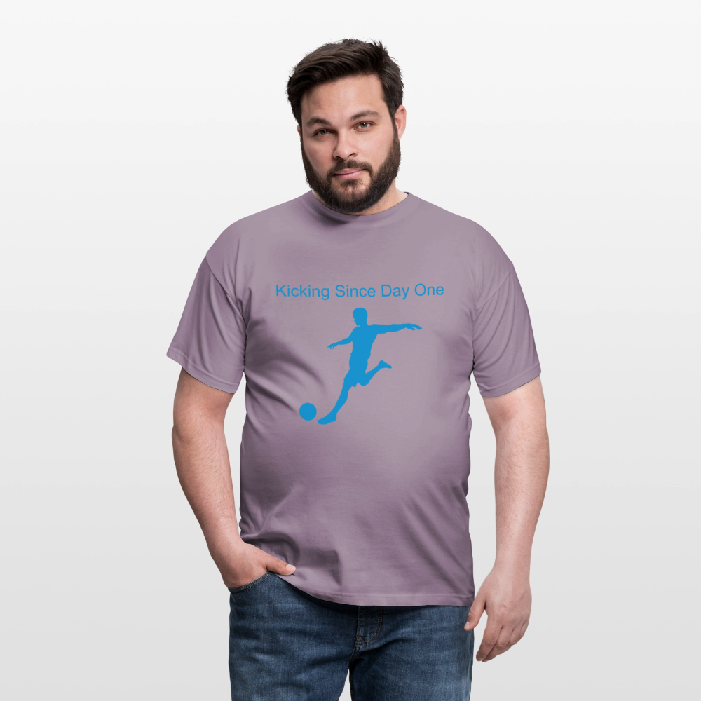 Men's T-Shirt - purple-grey 