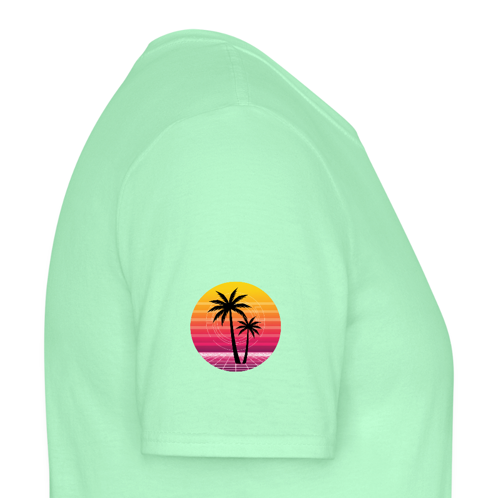 Men's T-Shirt beach - mint green