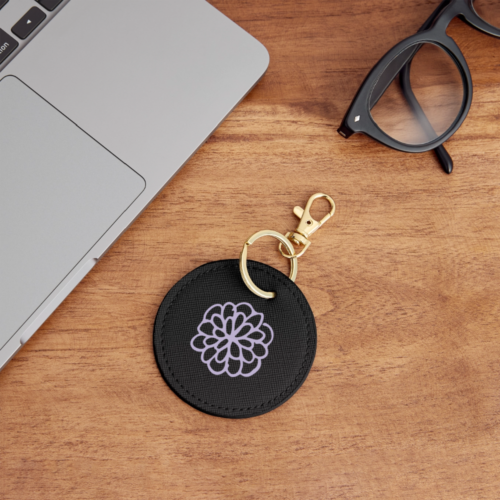 BOUTIQUE Keyring BLOSSOMS - black
