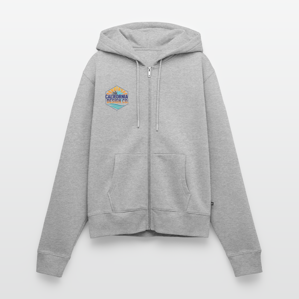 Women's Premium Hooded Jacket cali - heather grey