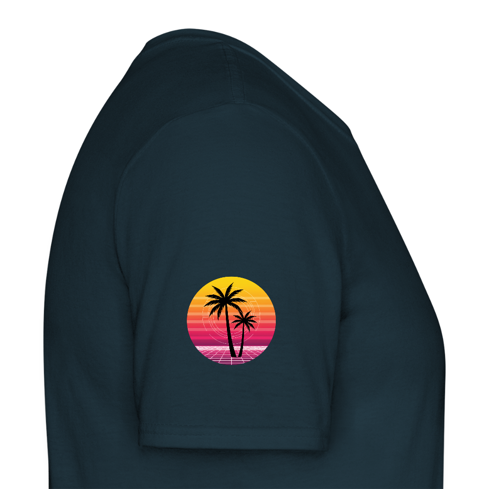 Men's T-Shirt beach - navy