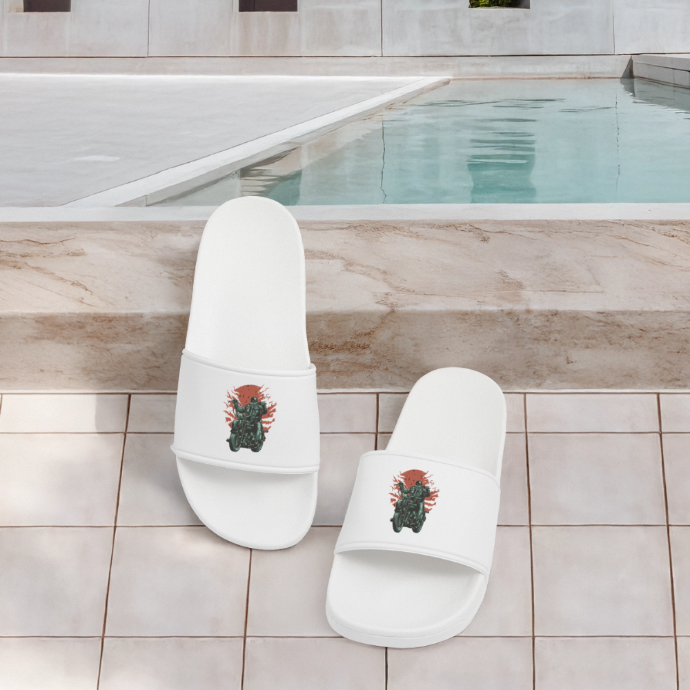 Men’s Pool Sliders - white