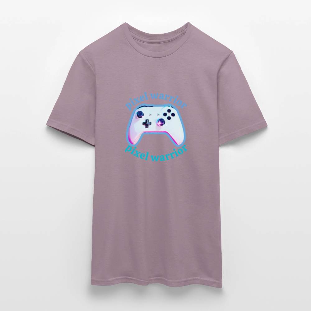 Men's T-Shirt PIXEL - purple-grey 