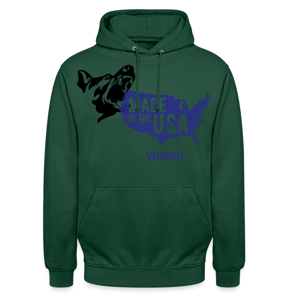 Unisex Hoodie - bottle green