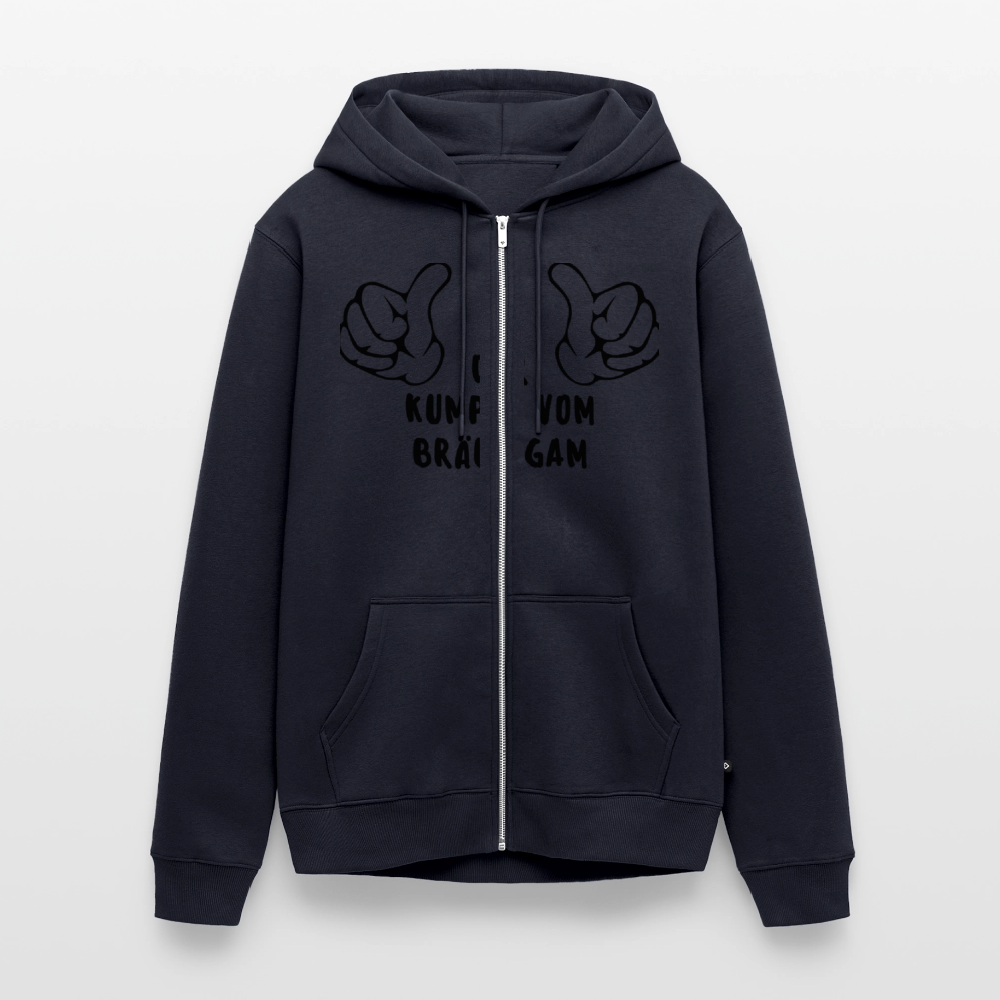 Men's Premium Hooded Jacket - navy