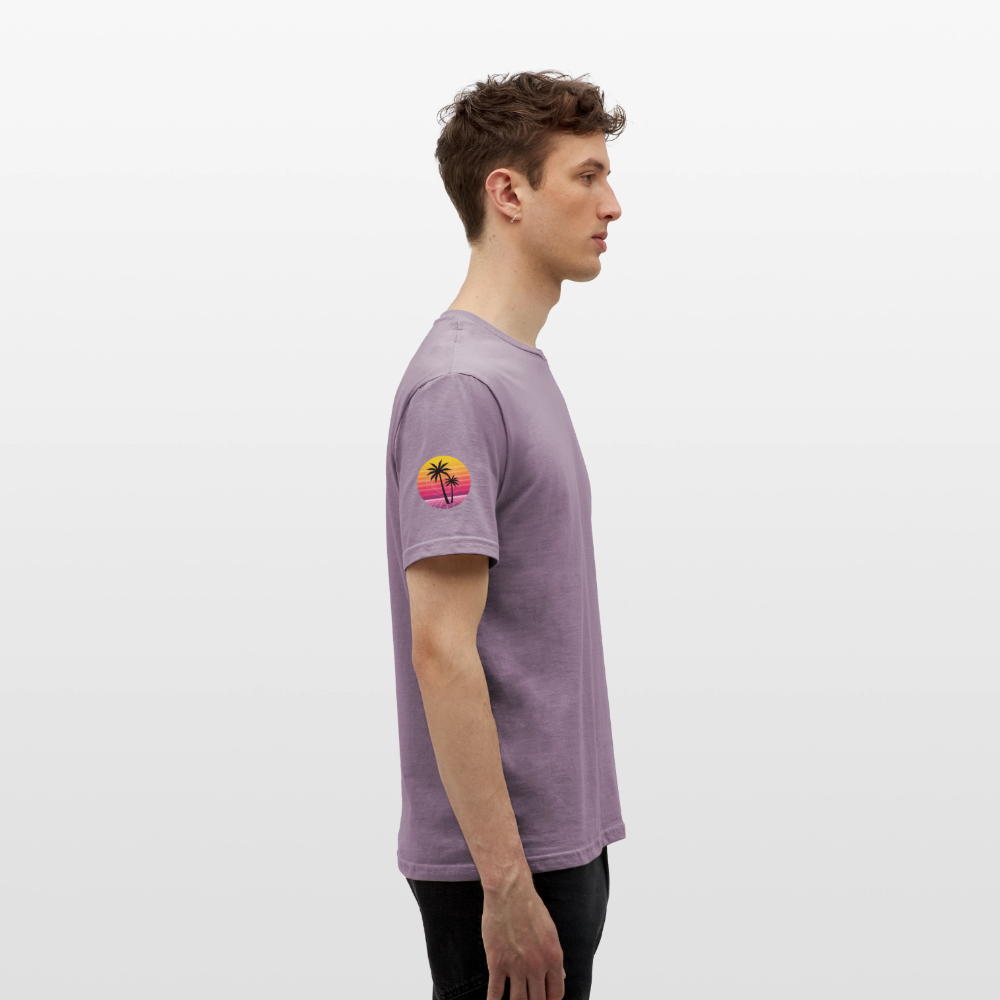 Men's T-Shirt beach - purple-grey 