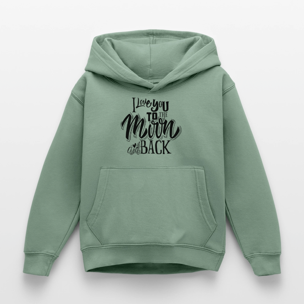 Kids Hoodie - steel green
