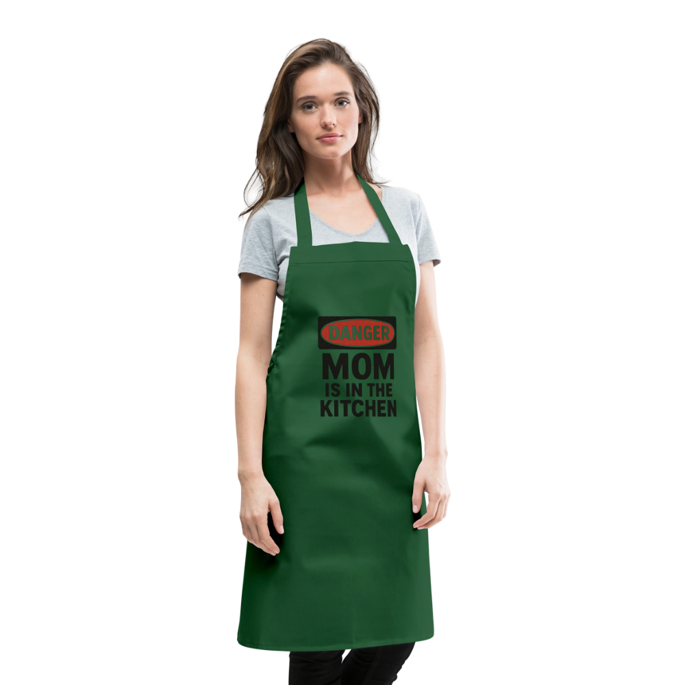 Cooking Apron MOM - green