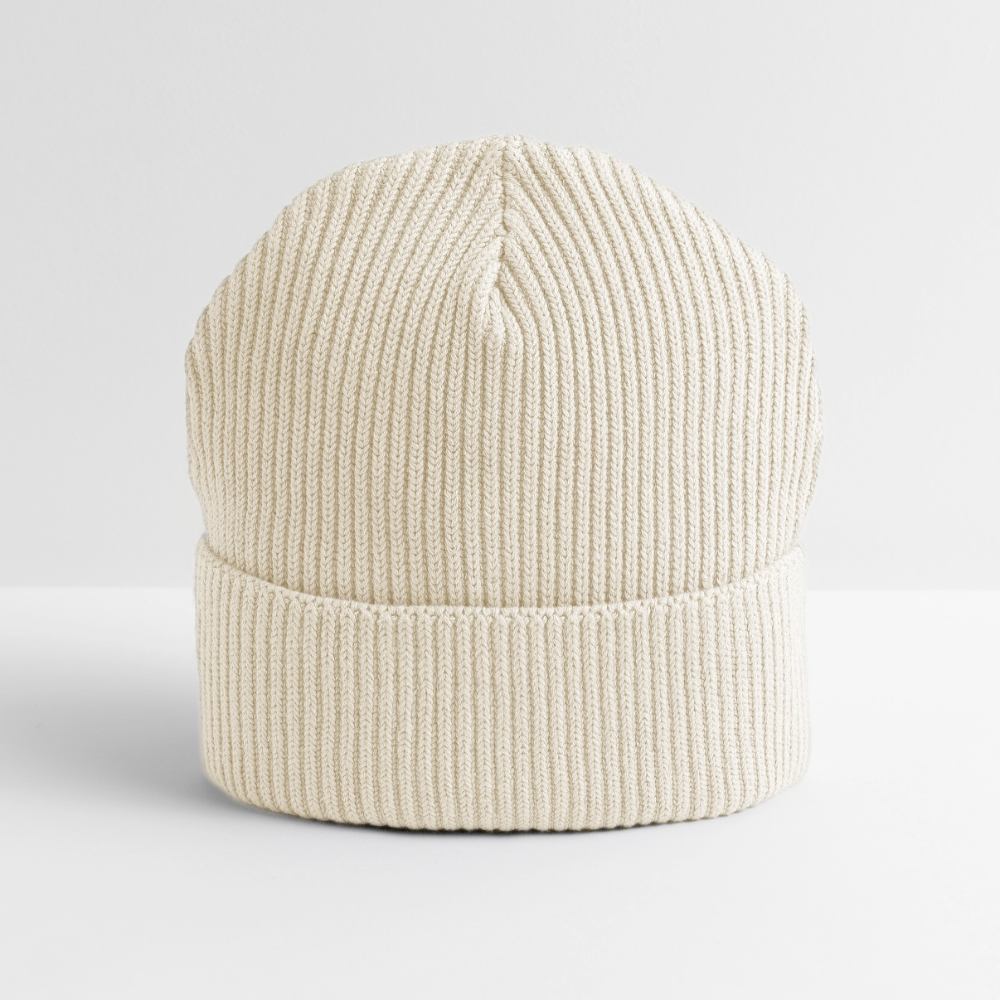 Stanley/Stella Unisex Organic FISHERMAN BEANIE - natural raw