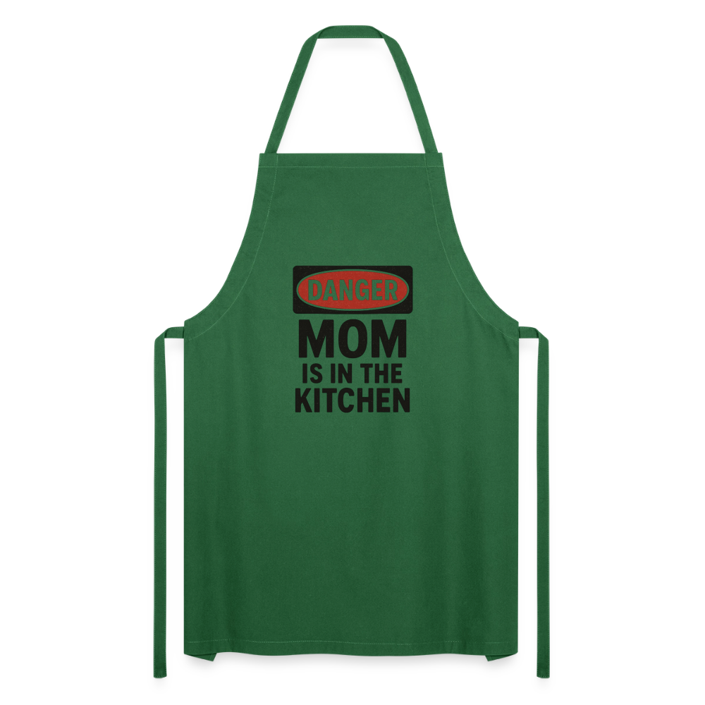 Cooking Apron MOM - green