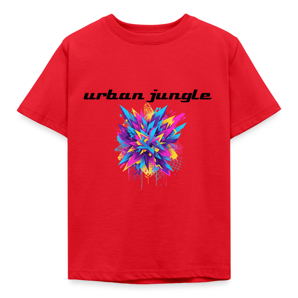 Kids' T-Shirt urban - red
