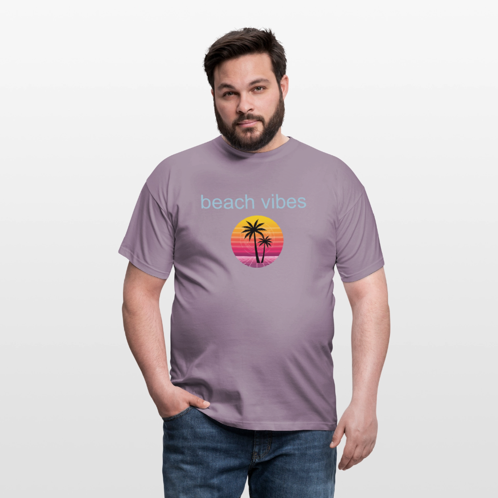 Men's T-Shirt beach - purple-grey 