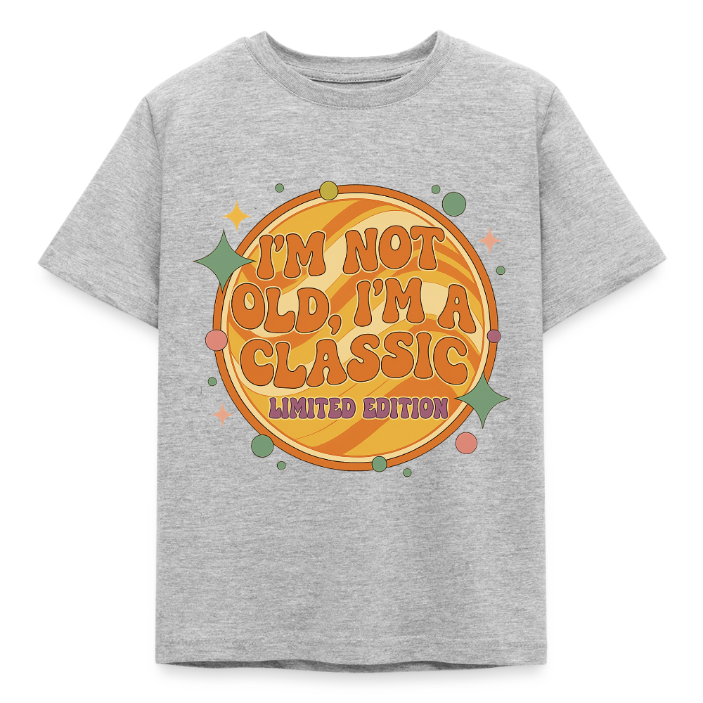 Kids' T-Shirt IM NOT - heather grey