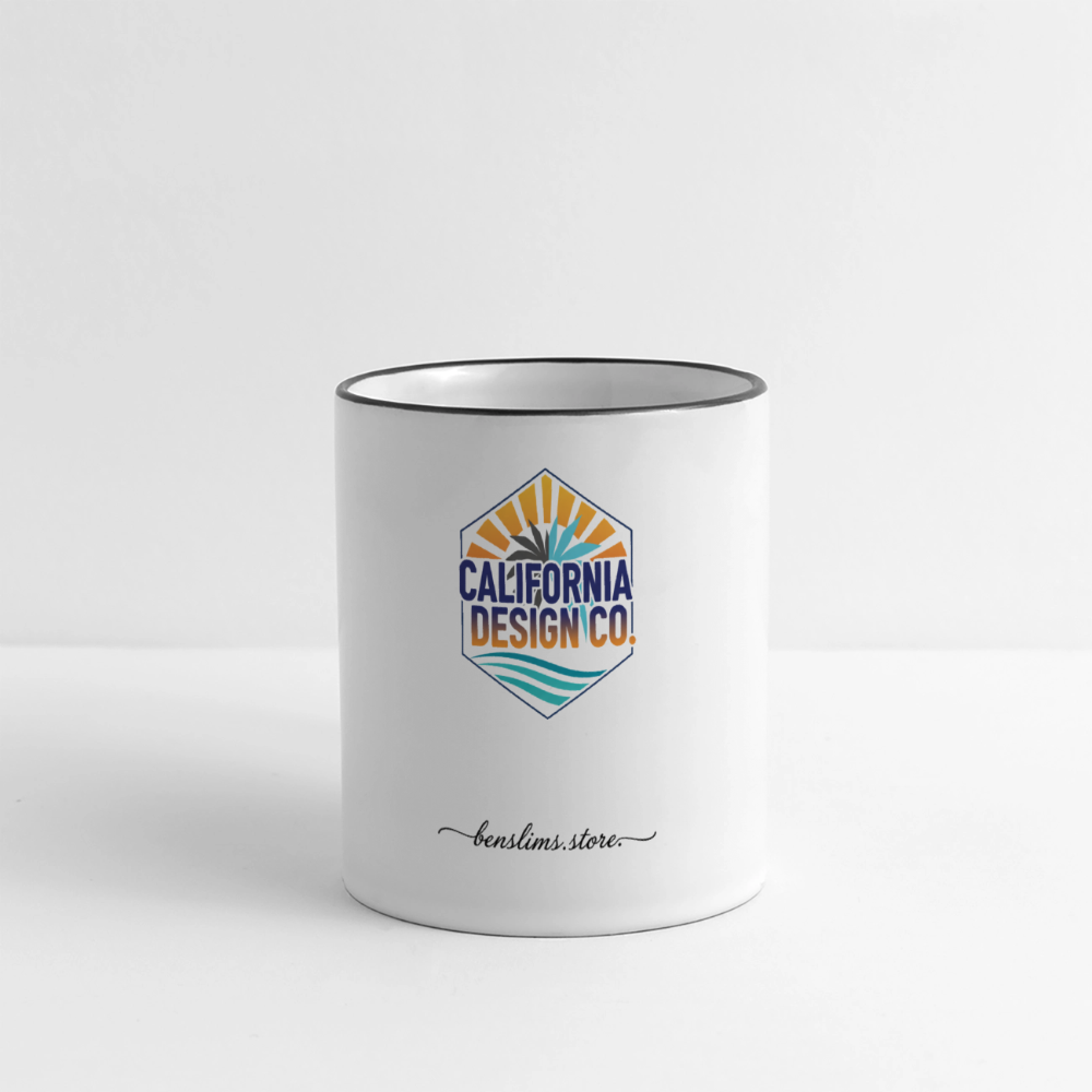 Panoramic Mug - white/black