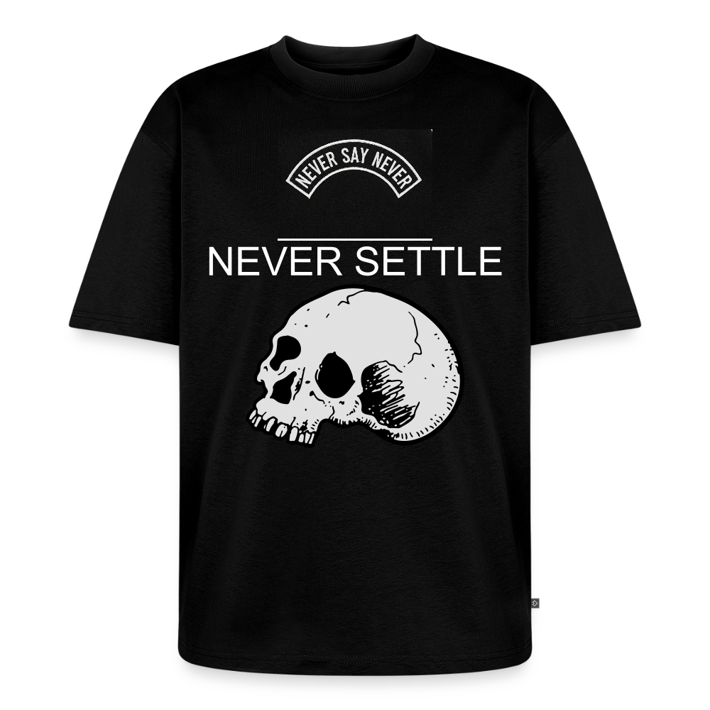 Unisex Oversized Organic T-Shirt - black