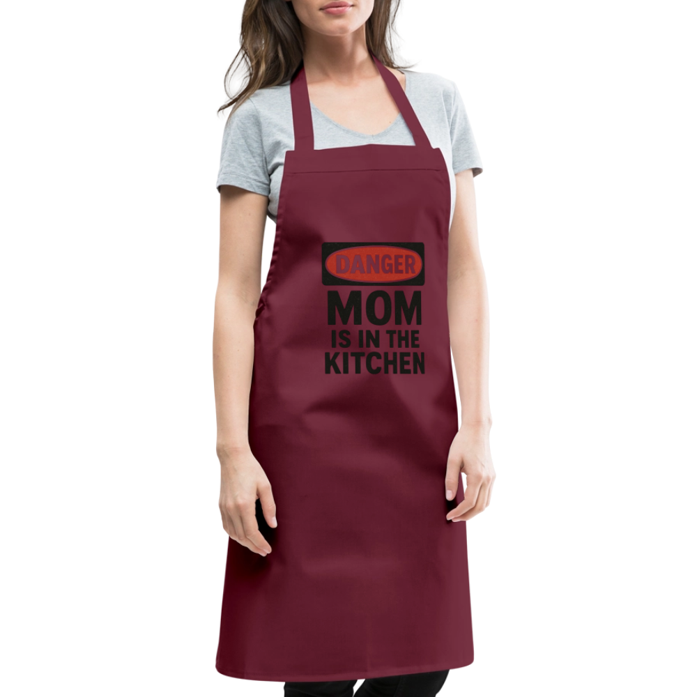 Cooking Apron MOM - bordeaux
