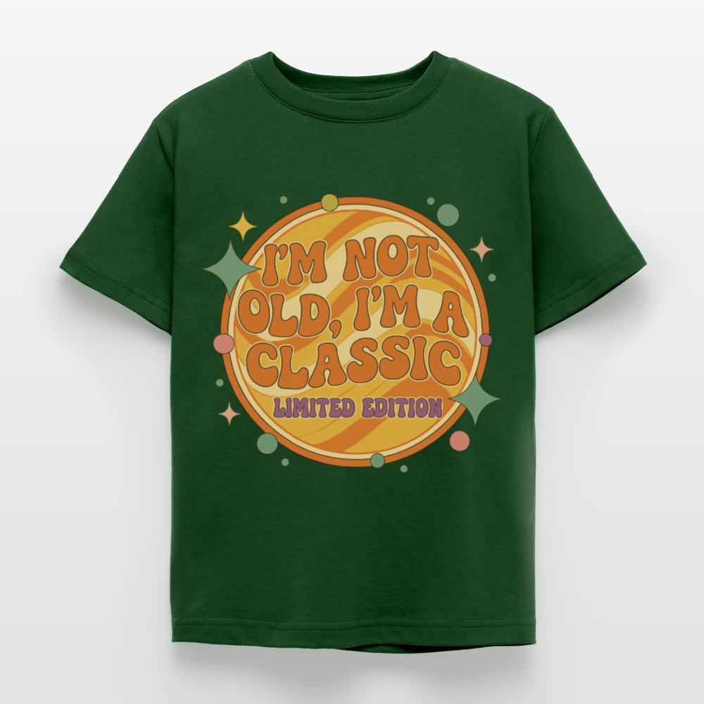 Kids' T-Shirt IM NOT - forest green