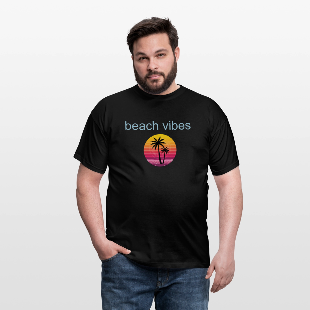 Men's T-Shirt beach - black