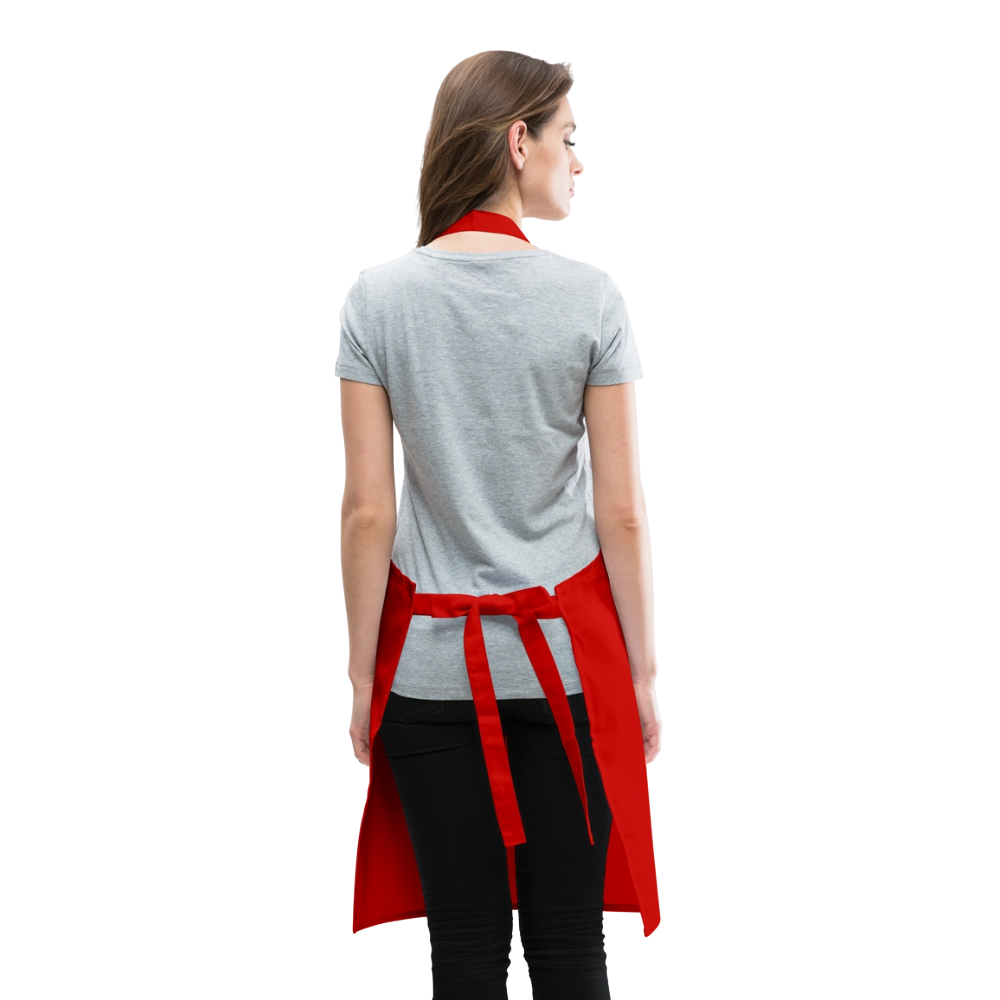 Cooking Apron MOM - red