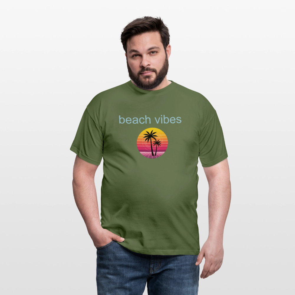 Men's T-Shirt beach - military green