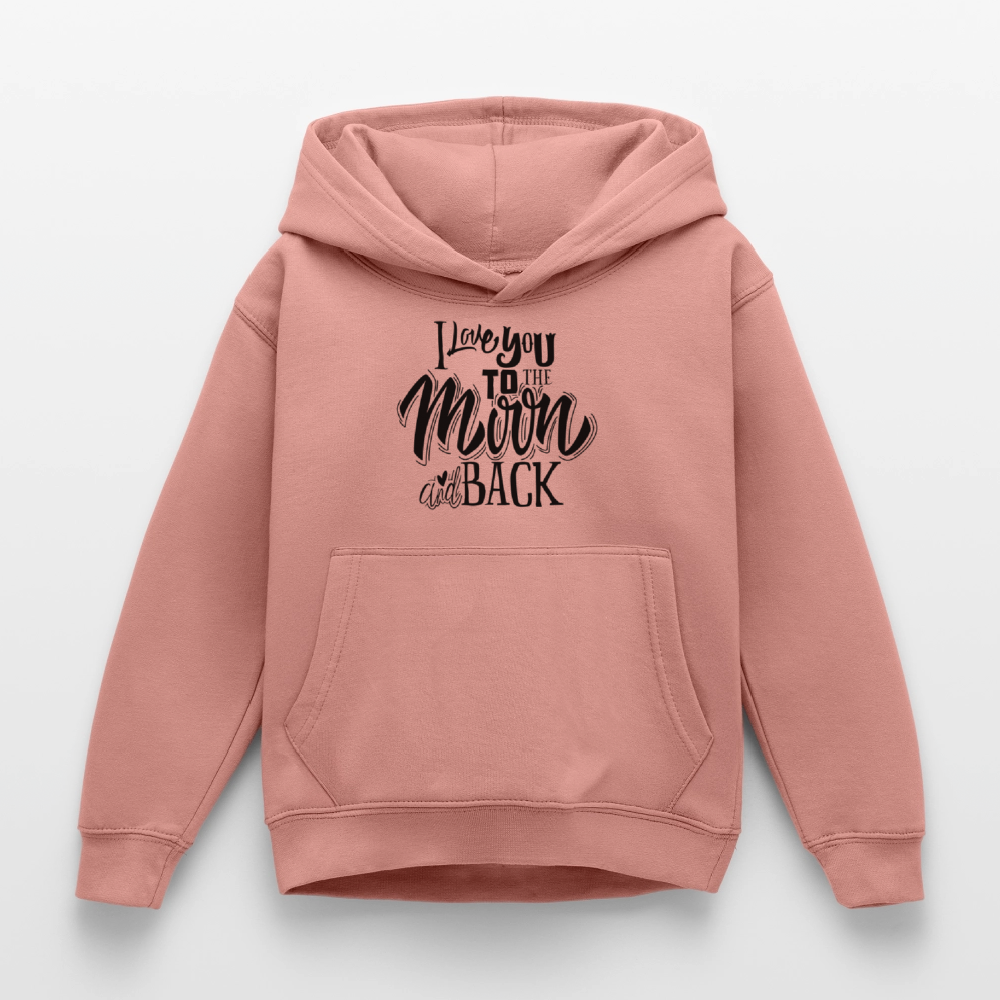 Kids Hoodie - dusky rose