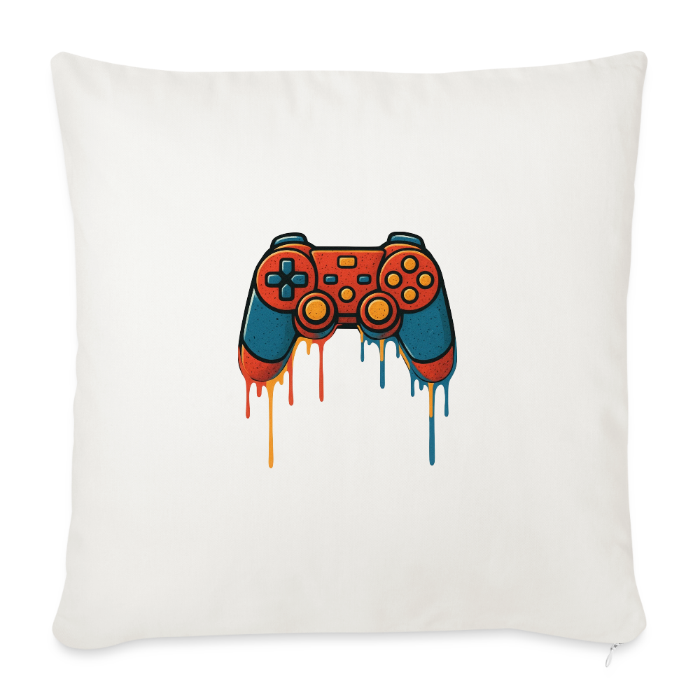 Sofa pillowcase 17,3'' x 17,3'' (45 x 45 cm) GAMING - natural white