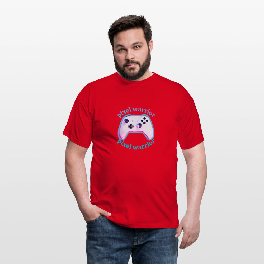 Men's T-Shirt PIXEL - red