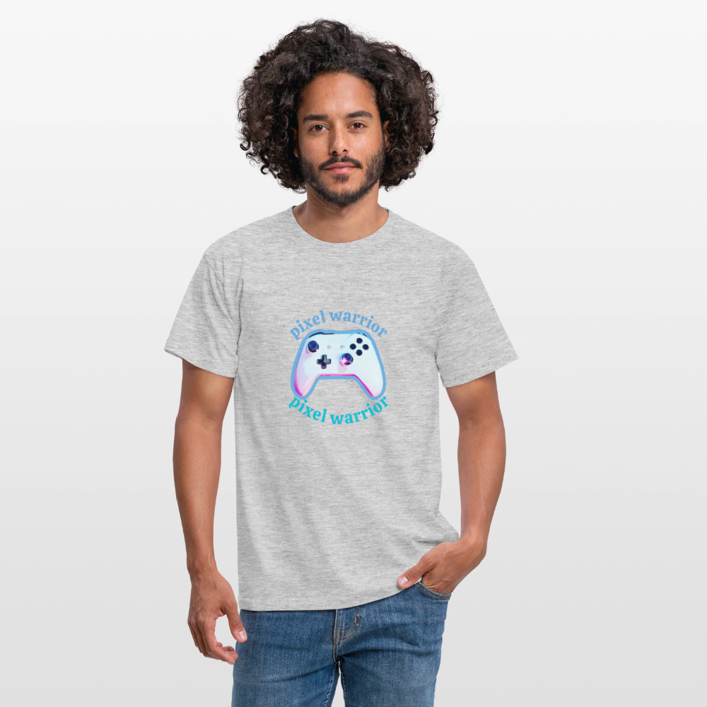Men's T-Shirt PIXEL - heather grey