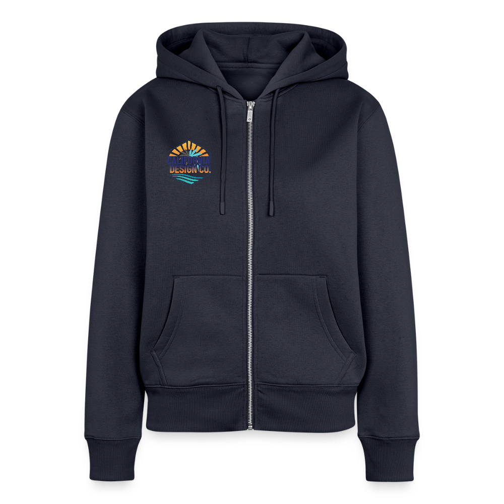 Women's Premium Hooded Jacket cali - navy