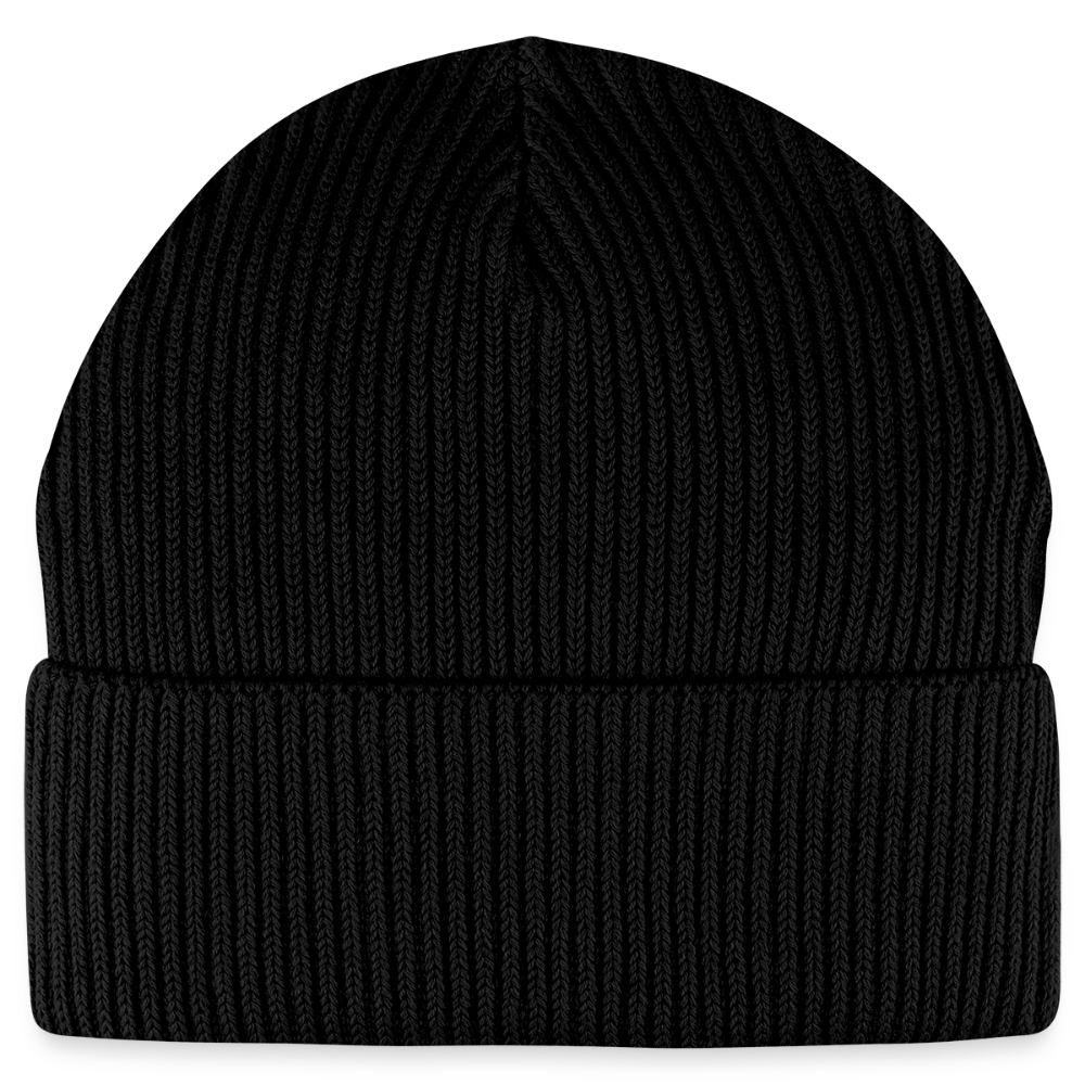 Stanley/Stella Unisex Organic FISHERMAN BEANIE - black