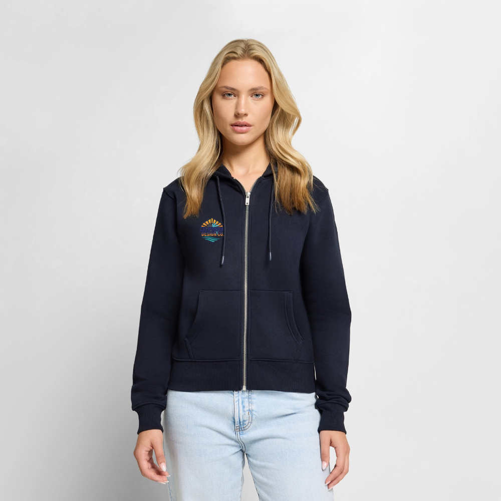 Women's Premium Hooded Jacket cali - navy