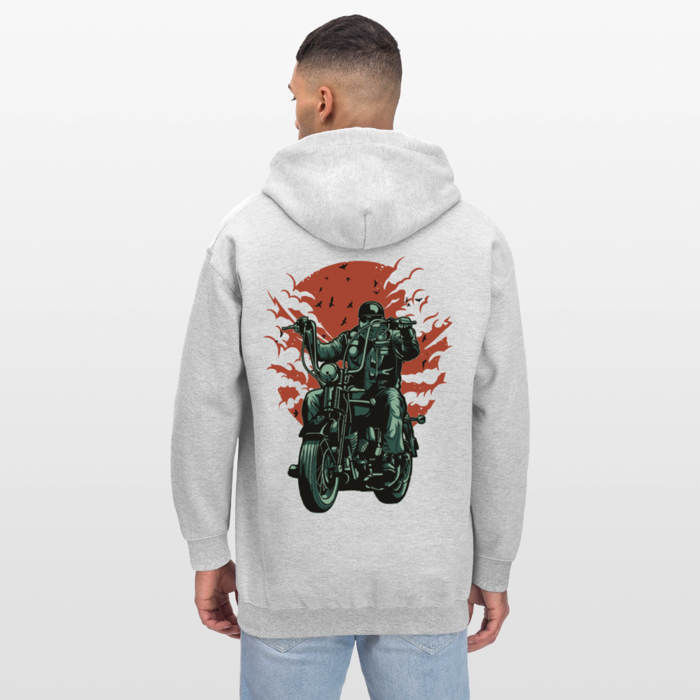motor hood - light heather grey