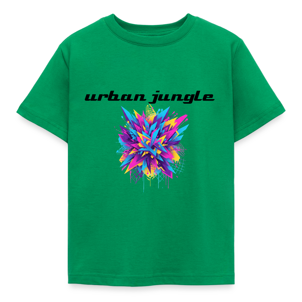 Kids' T-Shirt urban - kelly green