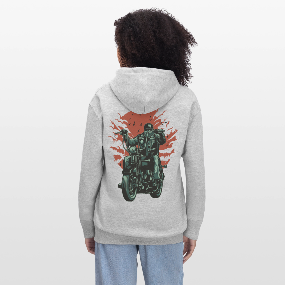motor hood - light heather grey